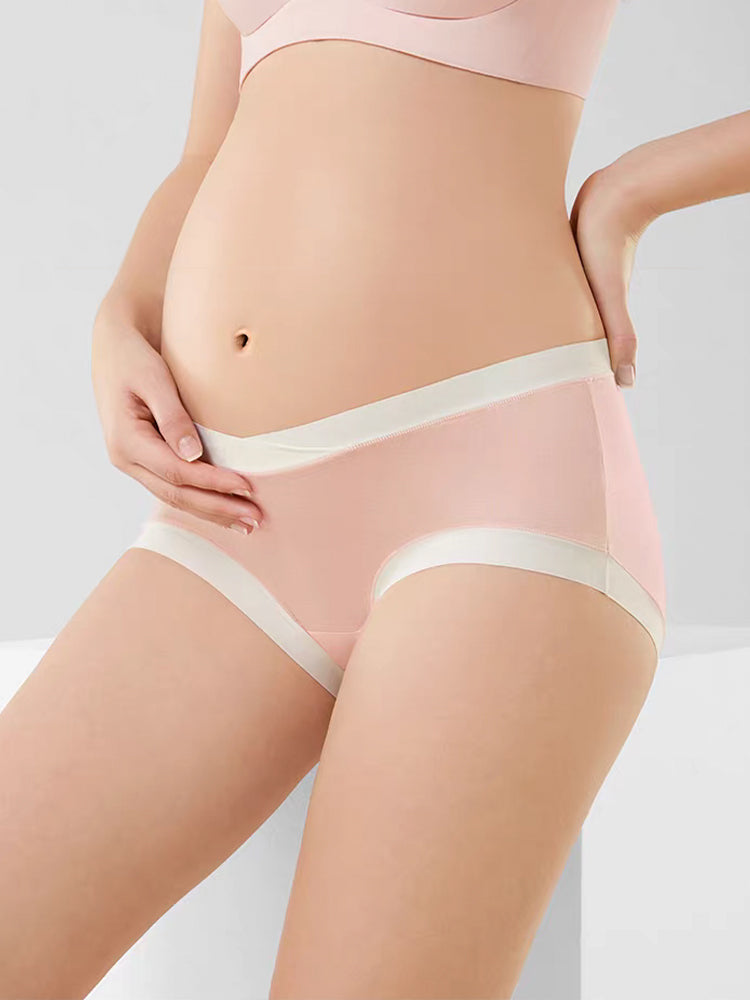 【マタニティに適用】お腹を圧迫せず Vラインショーツ