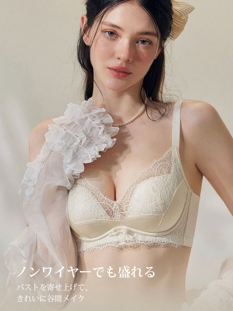 【Fancy Lady】ノンワイヤー盛れるブラ