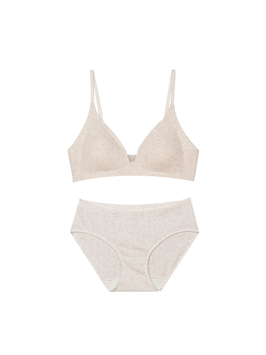【Natural Fit】ノンワイヤーブラ＆ショーツ