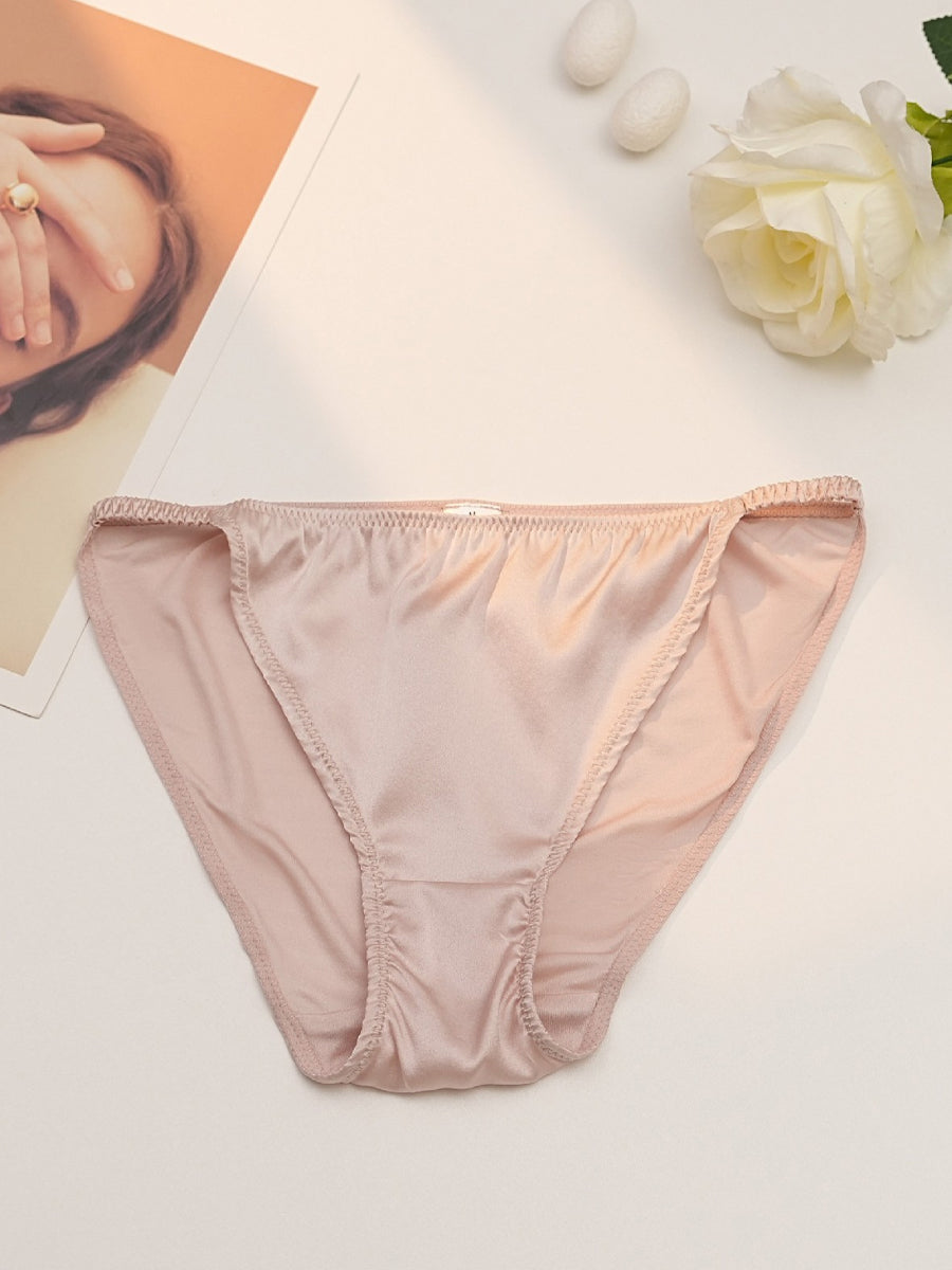【Silky Comfort】シルク ハイレッグショーツ