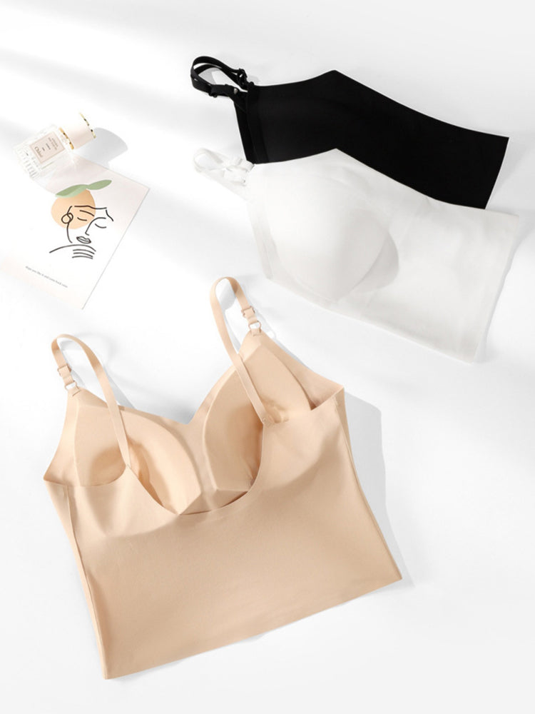 【Breath Series】ムレにくい＆軽い シームレスブラトップ