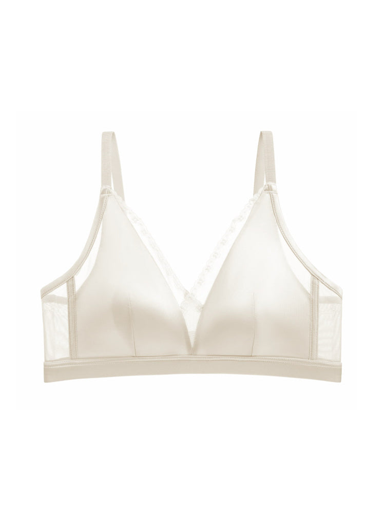 【Silky Comfort】薄手カップ ノンワイヤーブラ