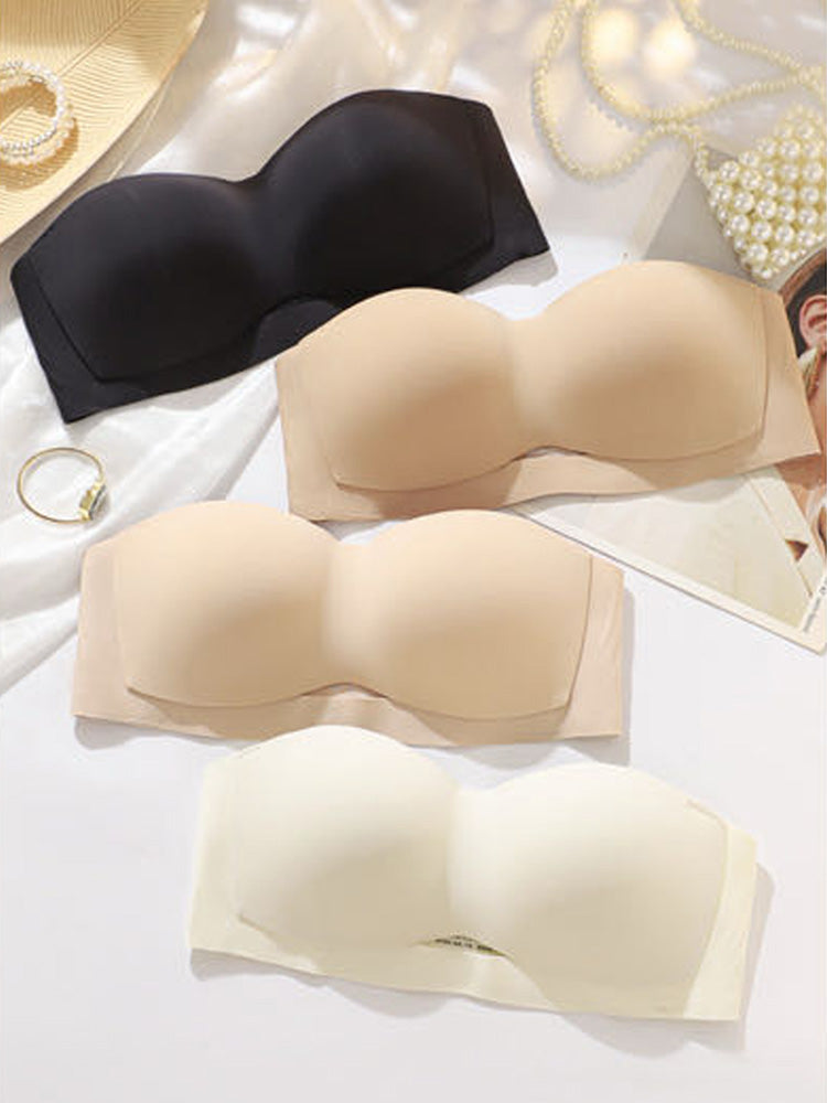 【Second Skin】ズレにくい&ひびきにくい ストラップレスブラジャー単品