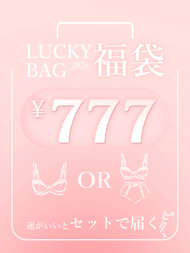 【2026福袋】A-Eカップ展開 3種類選べる 上下セット、ブラジャー単品ランダムで発送