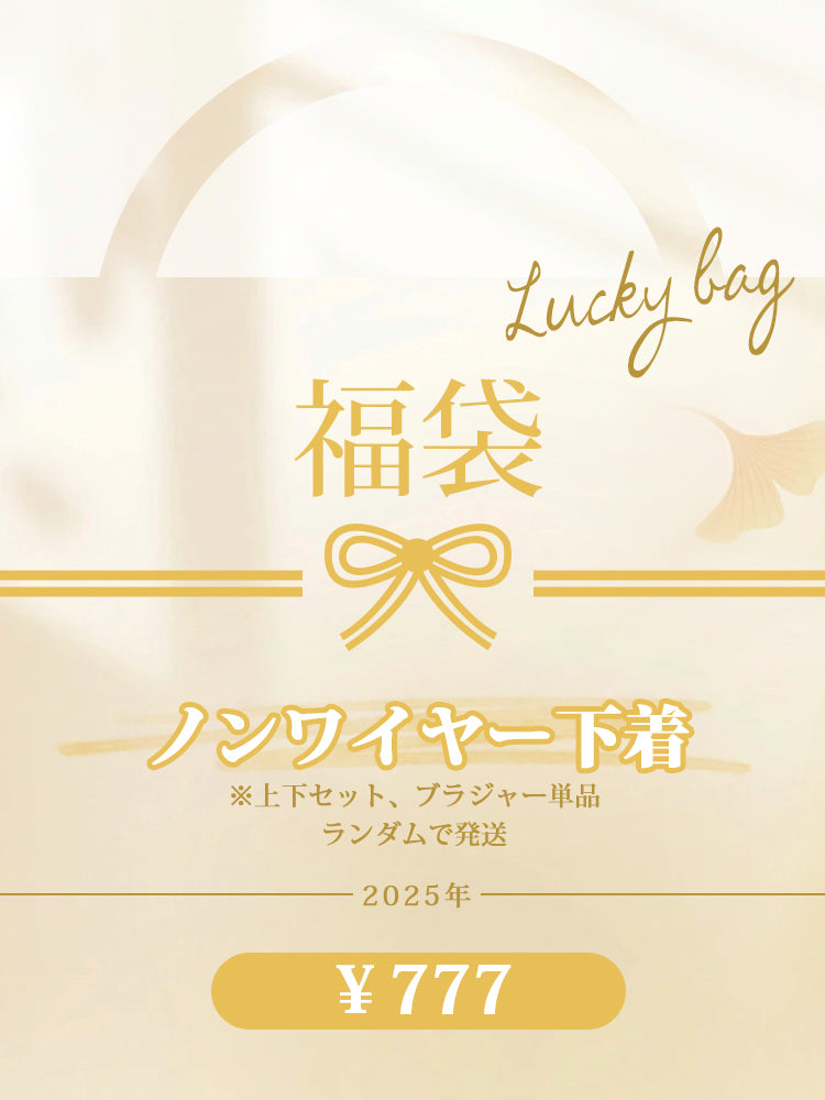 【2025福袋】A-Eカップ展開 3種類選べる 上下セット、ブラジャー単品ランダムで発送