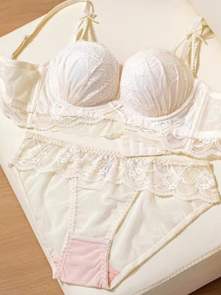 【Good Shape】脇高ノンワイヤー盛れるブラ＆ショーツ