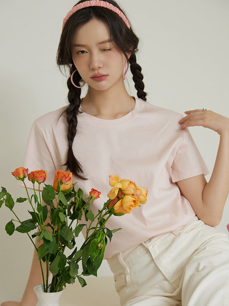 【汚れ防止（油汚れ除き）】キャンディカラー Tシャツ