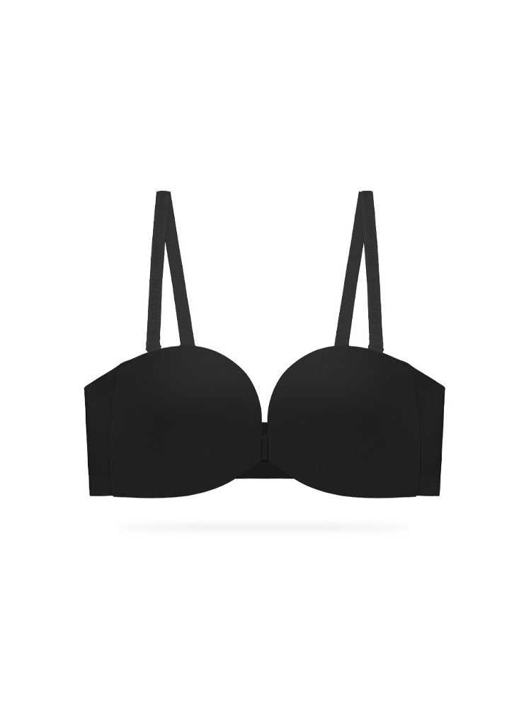 フロントホック ストラップレスブラ ズレ防止