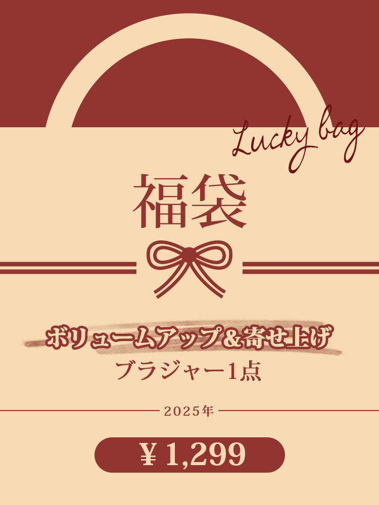 【2025福袋】A-Eカップ展開 ノンワイヤーブラ/盛れるブラ ２種類選べる