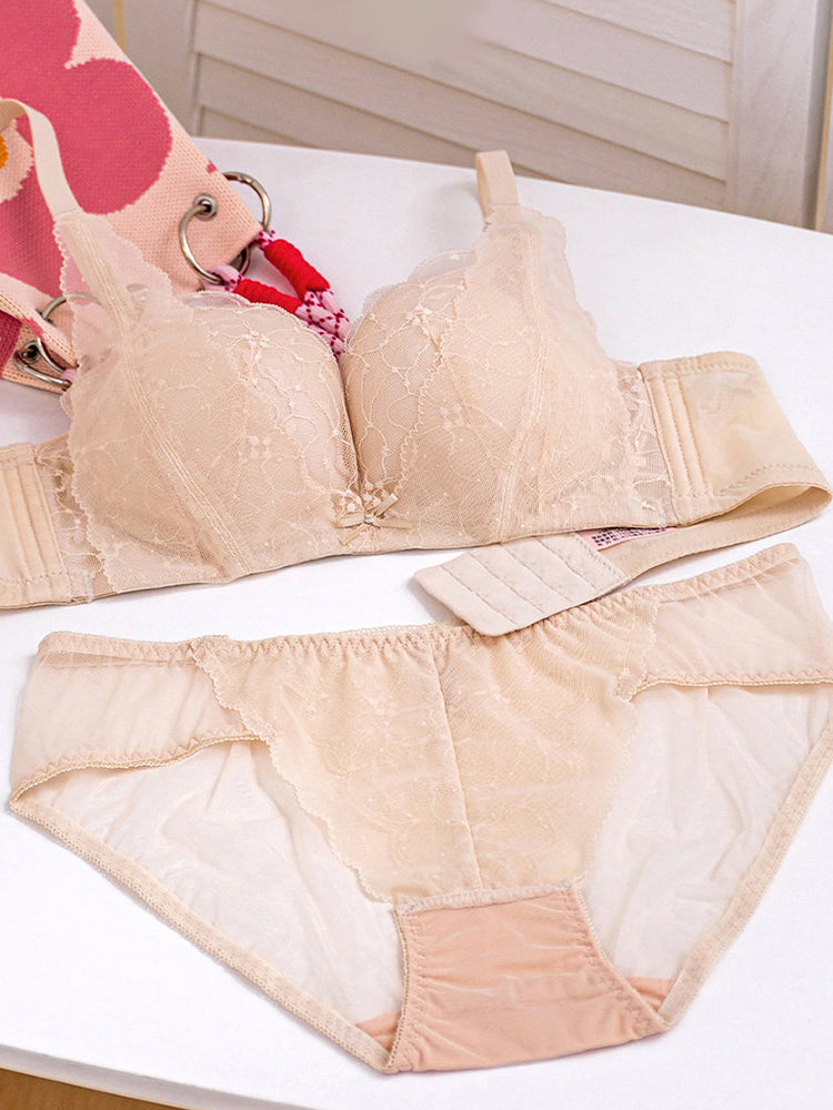 【Good Shape】総レースブラ＆ショーツ