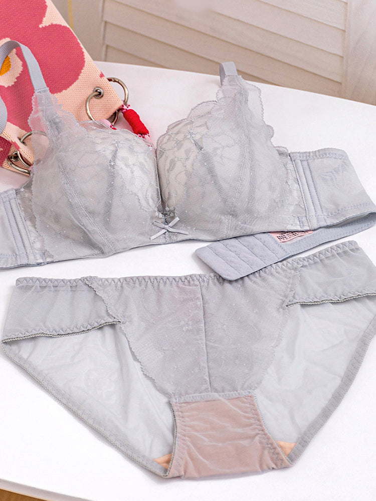 【Good Shape】総レースブラ＆ショーツ