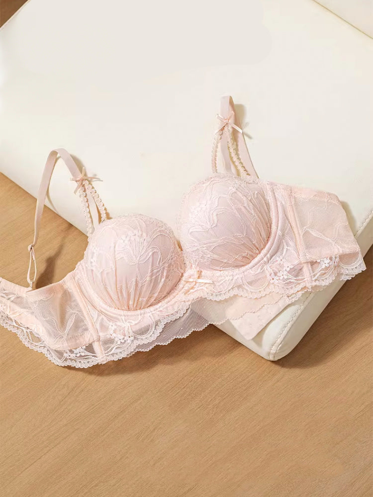 【Good Shape】脇高ノンワイヤー盛れるブラ＆ショーツ