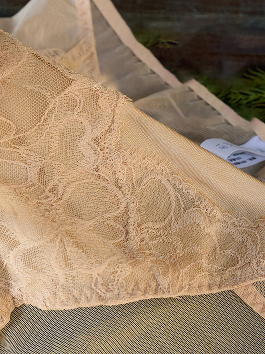 【Silky Comfort】軽やか薄手カップ ノンワイヤーブラ ペアショーツ