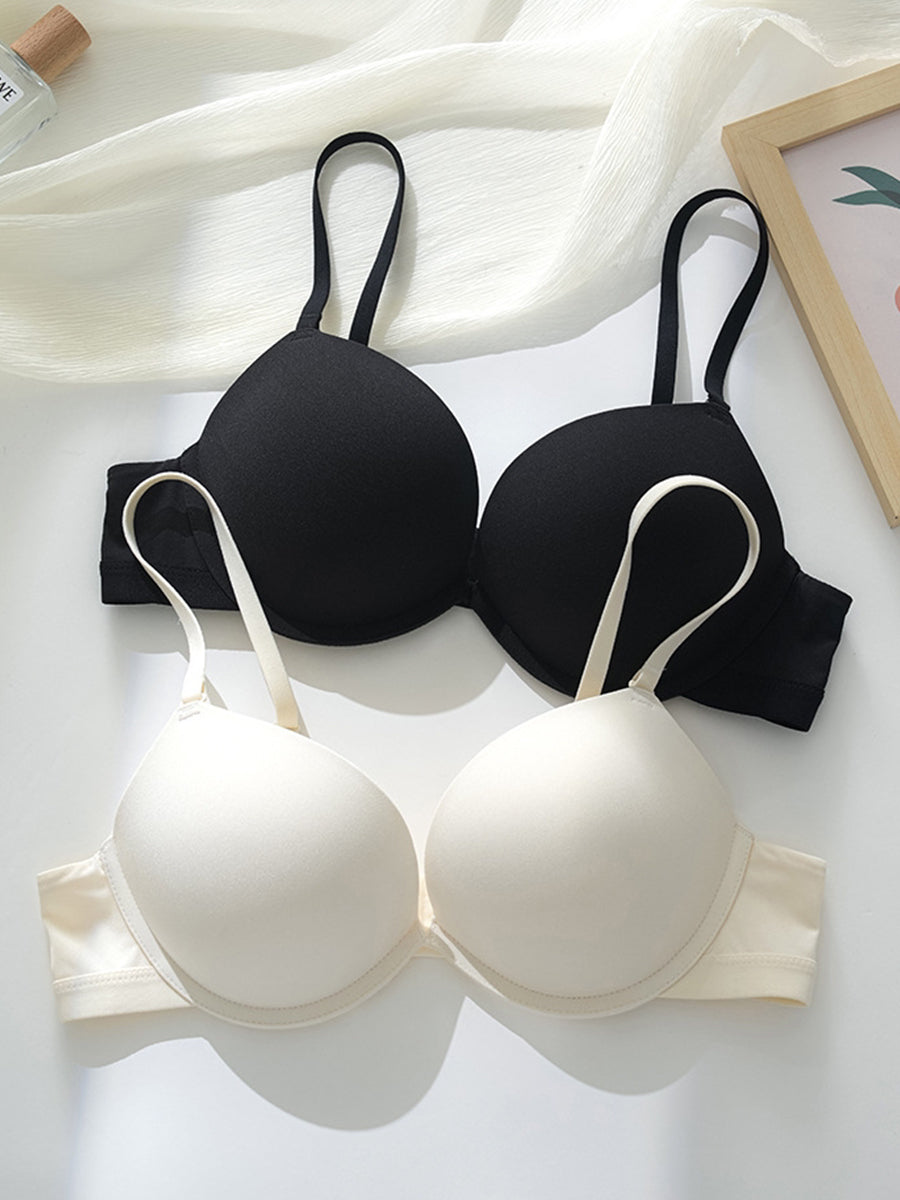 【Shape Fit】シームレス×美胸メイク 寄せ上げブラ