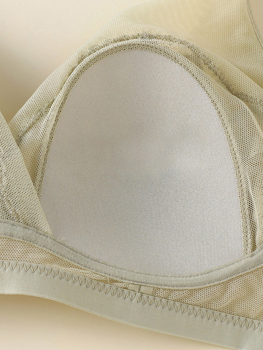 【Silky Comfort】軽やか薄手カップ ノンワイヤーブラ