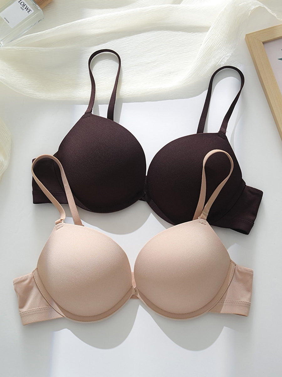 【Shape Fit】シームレス×美胸メイク 寄せ上げブラ