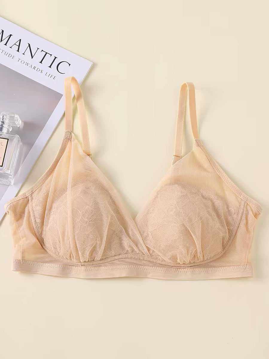 【Silky Comfort】軽やか薄手カップ ノンワイヤーブラ