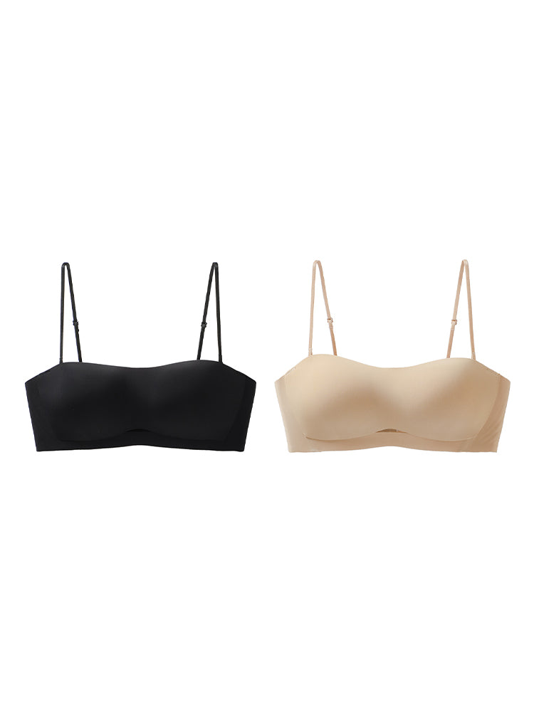 【Second Skin】ズレにくい&ひびきにくい ストラップレスブラジャー単品
