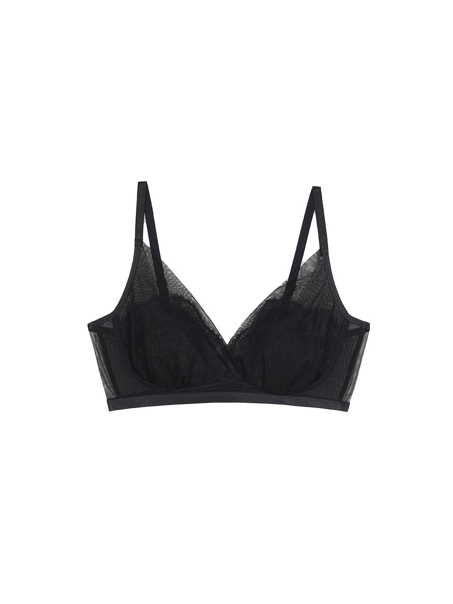 【Silky Comfort】軽やか薄手カップ ノンワイヤーブラ