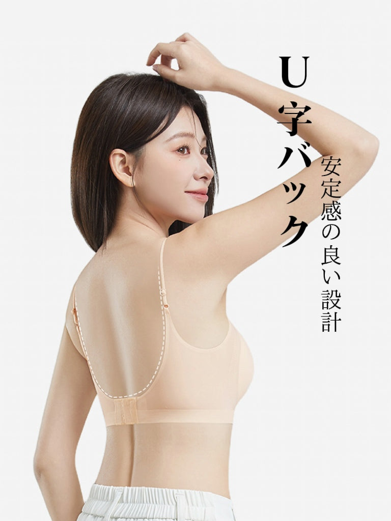 【極薄・ノンワイヤー】シームレスブラ フルカップ