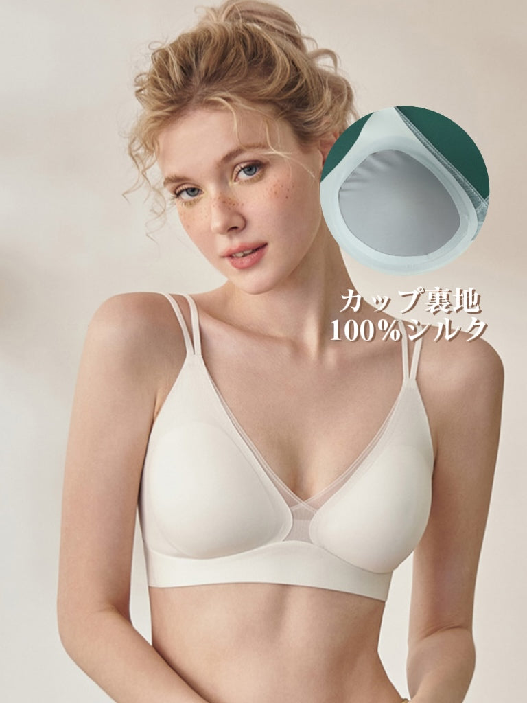 【ノンワイヤー】3WAY美背中 シームレスブラ