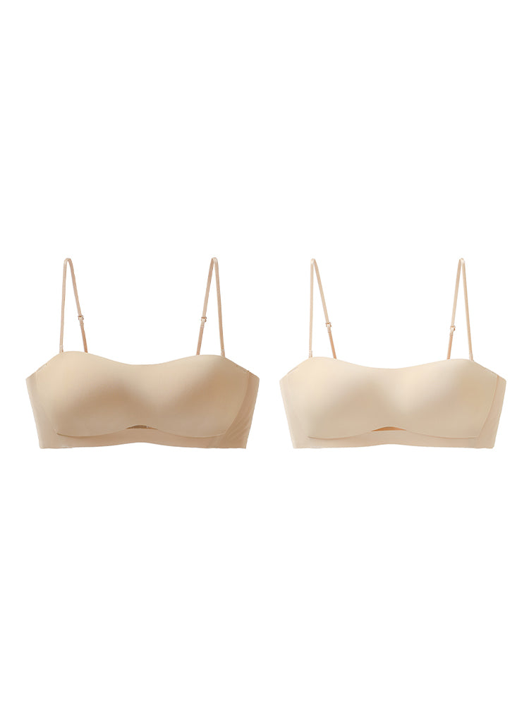 【Second Skin】ズレにくい&ひびきにくい ストラップレスブラジャー単品